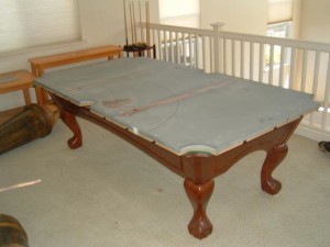 Pool Table Installation Process